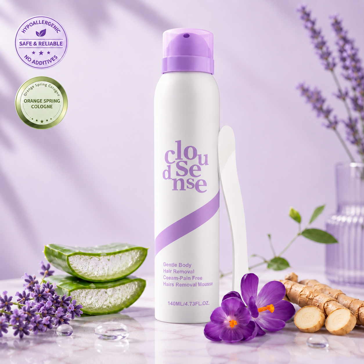 ZenC Gentle Hair-Removal Mousse