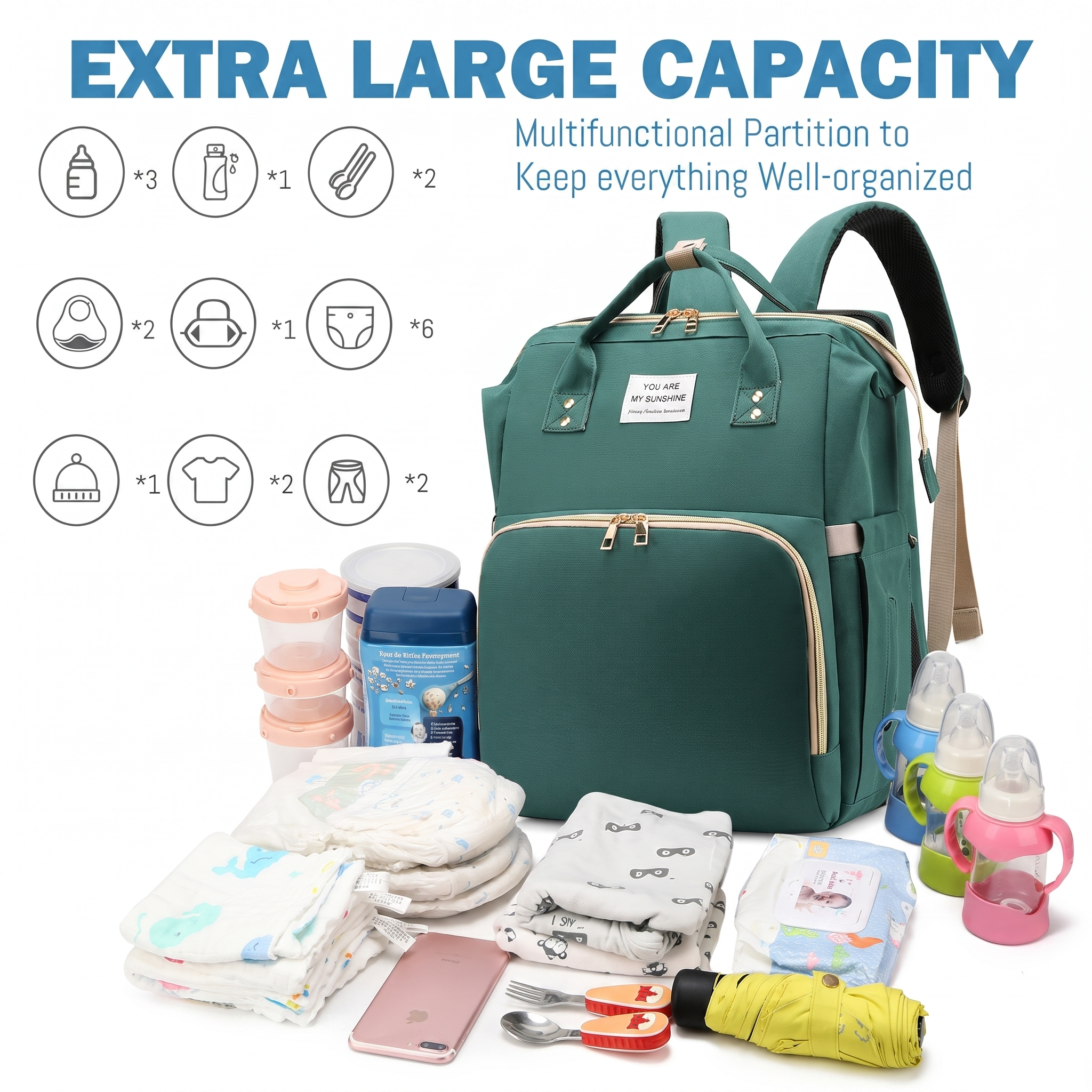 All-in-One Changing Backpack